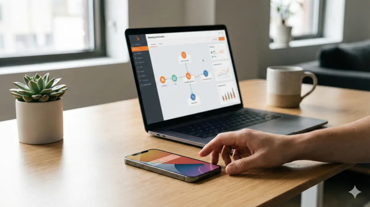 Schema di automazione marketing con trigger e azioni nel retail